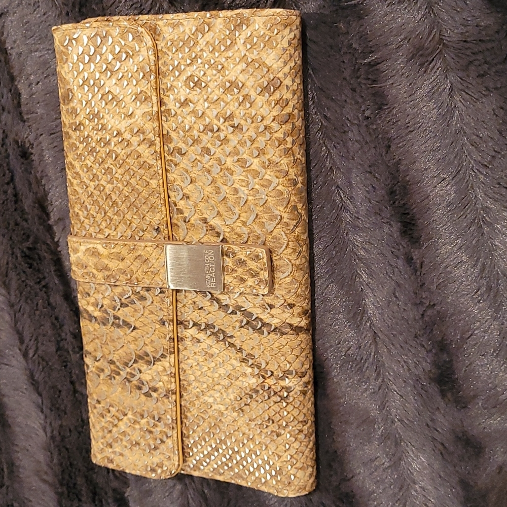 Kenneth Cole snake skin wallet